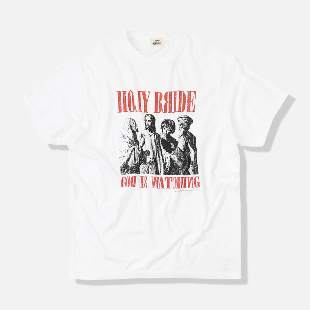 GOD'S WATCHING SS TEE / HOLY BRIDE